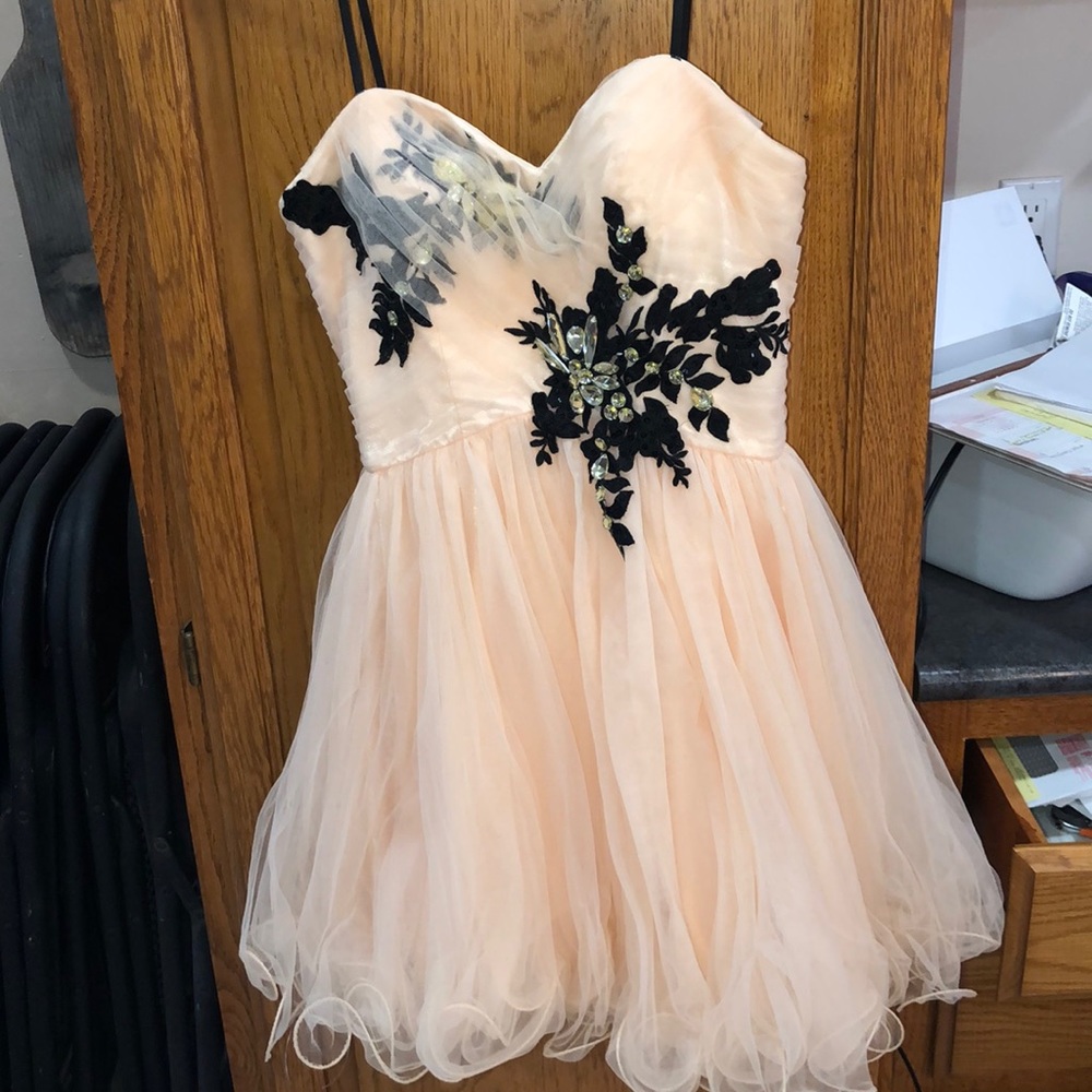 Peach Dress